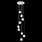 Подвесная люстра Crystal Lux Gaspar SP9 D300 White - фото №1