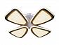 Потолочная светодиодная люстра Ambrella light Orbital Granule FG1012/4 WH/SL 274W D815 - фото №1