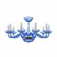 Подвесная люстра Bohemia Ivele 1311/10/300 G Aq/Aquamarine/M-1H - фото №1