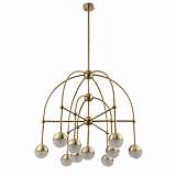 Подвесная люстра Crystal Lux Truena SP-PL6+3+1 Bronze