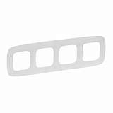 Рамка 4-постовая Legrand Valena Allure Жемчуг 754414