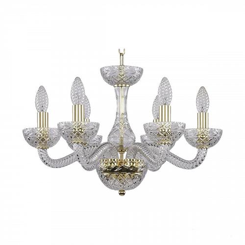 Подвесная люстра Bohemia Ivele 1311/6/165 G Cl/Clear/M-1F