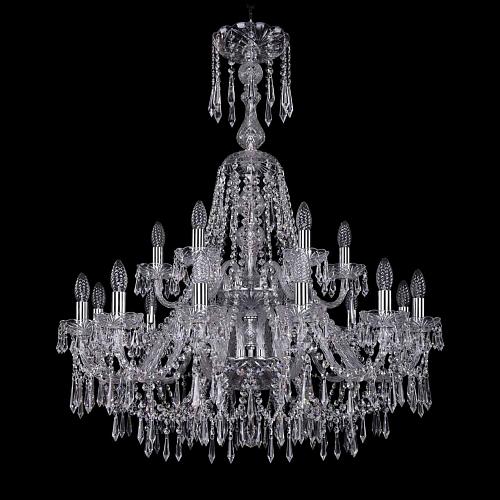 Подвесная люстра Bohemia Ivele 1403/12+6/300/XL-100/2d Ni