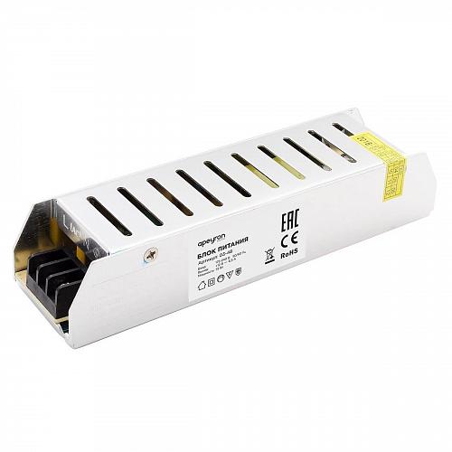 Блок питания Apeyron 12V 75W IP20 6,25A 03-48