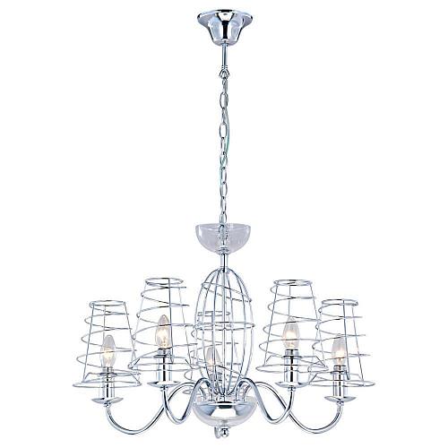 Подвесная люстра Arte Lamp Cage A4320LM-5CC