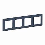 Рамка 4-постовая Legrand Valena Life Лазурь 754094