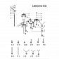 Подвесная люстра Lumien Hall Лавена LH0026/8H-FGD - фото №4