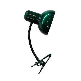 Настольные лампы на прищепке изумрудного цвета