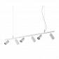 Подвесная люстра Ideal Lux Dynamite SP6 Bianco 231433 - фото №1