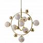 Подвесная люстра Crystal Lux Salvadore SP8V Gold - фото №2