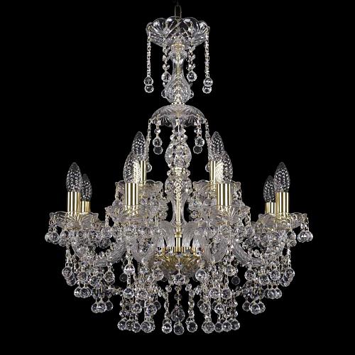 Подвесная люстра Bohemia Ivele 1409/8+4/195/XL-68 G