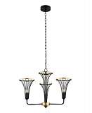 Люстра Lumien Hall 4017/3P-BK-GD