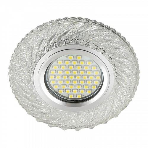 Встраиваемый светильник Fametto Luciole DLS-L137 Gu5.3 Glassy/Clear