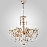 Люстра Eurosvet 3449/6 золото/тонированный хрусталь Strotskis