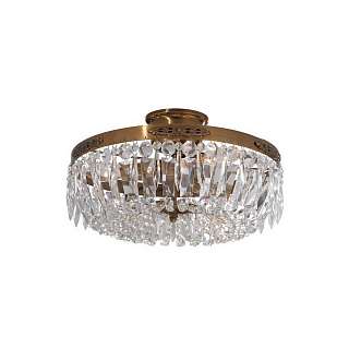 Хрустальные люстры цвета шампань