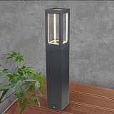 Уличный светодиодный светильник Elektrostandard Frame 1529 Techno Led серый a051860