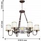 Подвесная люстра Favourite Fiona 2532-6PC - фото №3