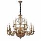 Подвесная люстра Lucia Tucci Firenze 1780.15.3 Antique Gold - фото №1