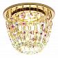 Встраиваемый светильник Ambrella light Crystal K2075 G/PR - фото №1