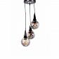 Подвесная люстра Lumina Deco Rocherro LDP 11191-3 BK - фото №1
