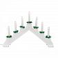 Фигурка «Новогодняя горка» 30х41см Uniel UDL-L7101-007/SWA/WW White Bridge UL-00007388 - фото №1