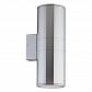 Уличный настенный светильник Ideal Lux Gun AP2 BIg Alluminio 033020 - фото №1