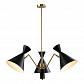 Подвесная люстра Crystal Lux Joven SP3 Gold/Black - фото №3