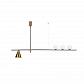 Подвесной светильник Lumina Deco Renzo LDP 6043-4 BK+MD - фото №1