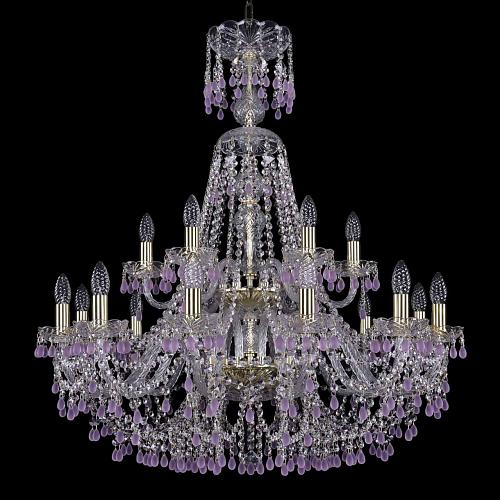 Подвесная люстра Bohemia Ivele 1410/12+6/300/XL-95/2d G V7010