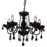 Подвесная люстра Arte Lamp Odillia A8918LM-5BK