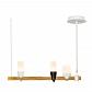Подвесная светодиодная люстра Loft IT Whisper 1028-3WH - фото №1