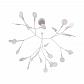 Подвесная светодиодная люстра Loft IT Sakura 9022-45W - фото №2