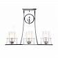 Подвесная люстра Lumina Deco Bronx LDP 1234-3 CHR - фото №1