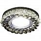 Встраиваемый светодиодный светильник Ambrella light Led S701 CL/GD/WH - фото №1
