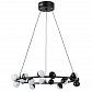 Подвесная светодиодная люстра Arte Lamp Dexter A3619SP-18BK - фото №1