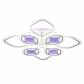 Потолочная светодиодная люстра Escada Mira 10265/8LED - фото №1