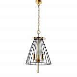 Подвесная люстра Crystal Lux Modesto SP3 Black/Gold