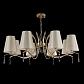 Подвесная люстра Crystal Lux Renata SP8 Gold - фото №3