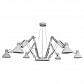 Подвесная люстра Arte Lamp Ragno A2043SP-6WH - фото №1
