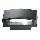 Уличный настенный светильник Ideal Lux Andromeda AP1 Nero 061597 - фото №1