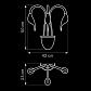 Бра Lightstar Cigno Collo Wt 751636 - фото №2
