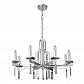 Подвесная люстра Crystal Lux Marron SP8 Chrome - фото №1