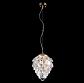 Подвесной светильник Crystal Lux Charme SP2 Gold/Transparent - фото №1