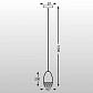 Подвесной светильник Zumaline Sila MD1510-1(White) - фото №3