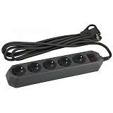 Сетевой фильтр ЭРА USF-5es-5m-B Б0019737