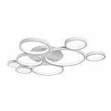 Потолочная светодиодная люстра iLedex Ring Star 9004-8L-X WH