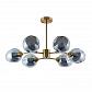 Потолочная люстра Arte Lamp Yuka Smoky A7759PL-6PB - фото №1