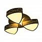 Потолочная светодиодная люстра Ambrella light Orbital Granule FG2063 WH 72W+15W D330 - фото №4
