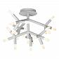 Потолочная светодиодная люстра iLedex Savage FS-017-X25 WH - фото №1