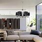 Подвесная люстра Lumien Hall Bolyasko LH1056/6P-NK-BK - фото №4